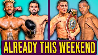 VERGIL ORTIZ Jr. vs THOMAS DULORME and JOSE RAMIREZ vs BARTHELEMY on April 27th