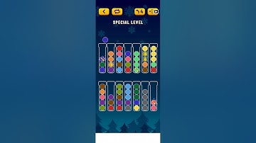 Ball sort special level after 3625