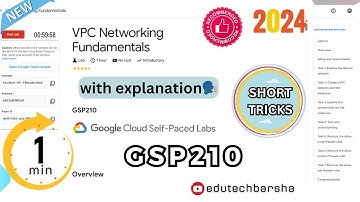 VPC Networking Fundamentals | #GSP210 | Lab Solution | Qwiklabs Arcade 2024  #qwiklabsarcade2024