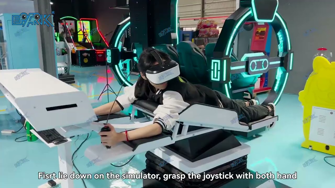 EPARK VR Flight Flight Simulator 9d Cinema Virtual Reality Motion Chair Flight Simulator Equipment