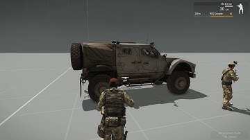 Arma 3 - disableCollisionWith issue