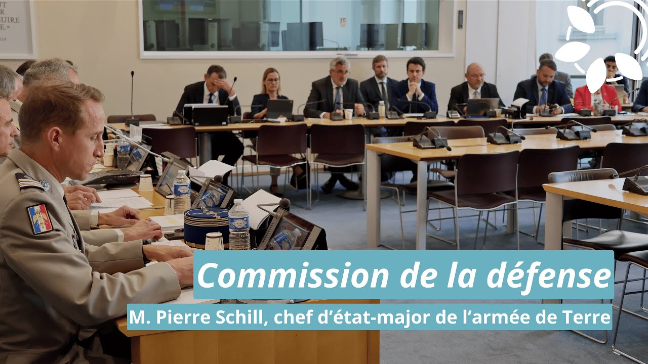 Audition du CEMAT, M. Pierre Schill | Commission de la défense