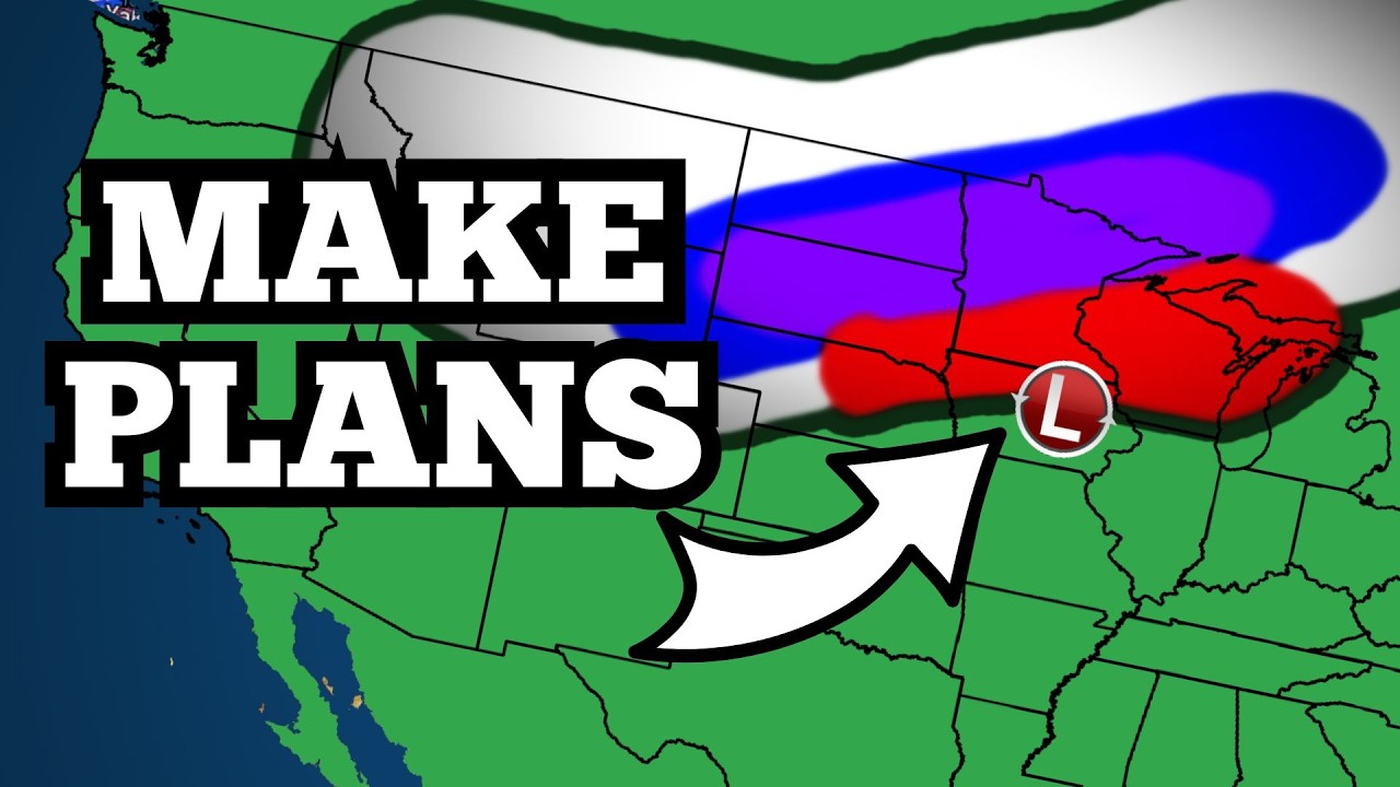 Multiple Storms Bringing Heavy Snow and Freezing Rain - YouTube