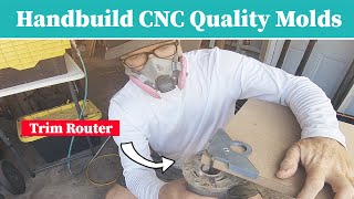 CNC Quality MDF molds using a Trim Router by Backyard Boatworks 4,162 views 2 years ago 7 minutes, 43 seconds