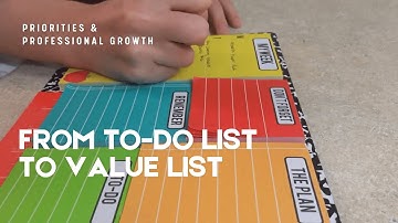 From To-Do List To Value List – Design Your Week | Productivity Music for Weekly Planning & Focus
