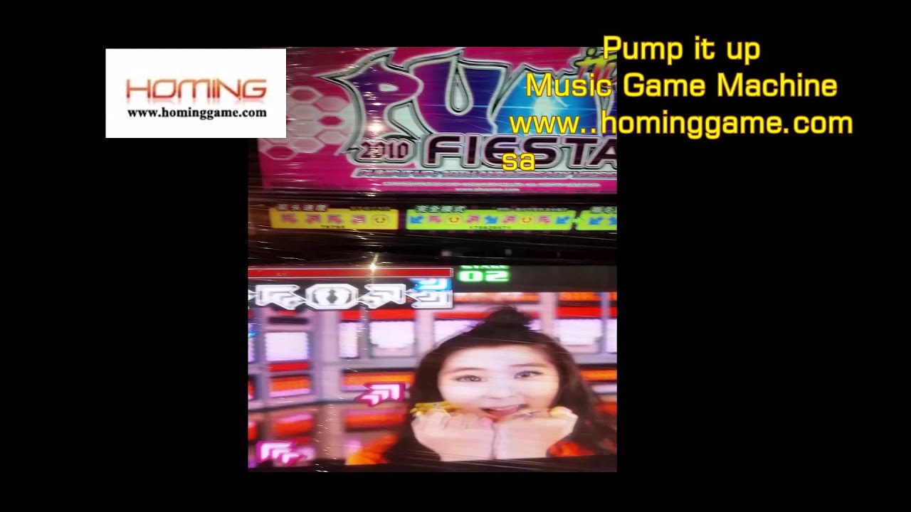 Super Hot Sale Pump it up Fiesta music game machine(sales@hominggame.com)