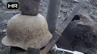 Relic Hunting Eastern Front of WWII Episode 1 Раскопки Вторая Мировая Война Металлоискатель(WWII Relic Hunting/Metal Detecting WW2 Episode 1, 2012. Our first 2-day tour to the Eastern Front of this year. In this tour we found several interesting relics, ..., 2014-03-19T21:29:57.000Z)