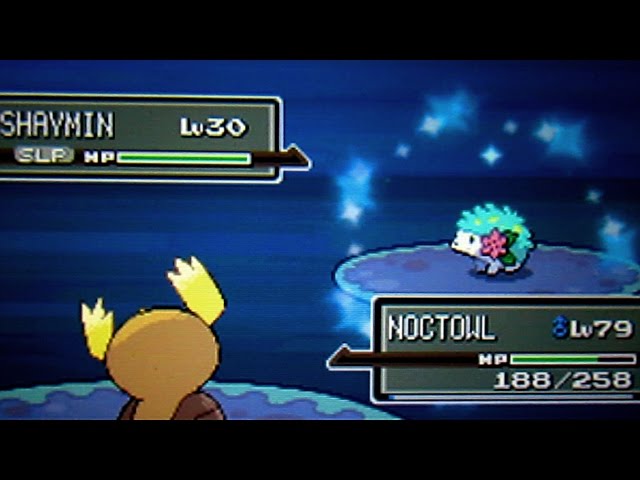 Riyaly on X: Shiny Shaymin after 2,519 Soft Resets in Pokemon