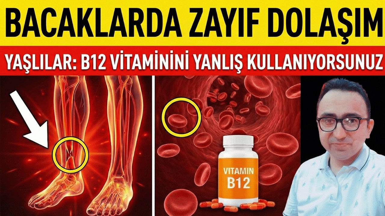YAŞLILAR B 12 Vitaminini YANLIŞ Şekilde Alıyorsunuz!