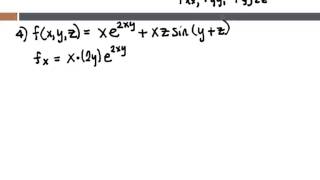 13.3 Partial Derivatives (part 2)