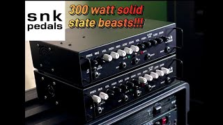 Two amp demos in one! SNK VH300 VS. SS300!!!