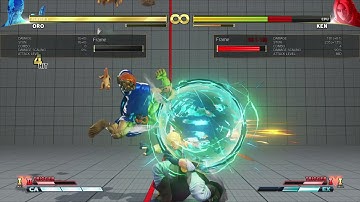 SFV ORO secret setup real 50/50 front ,back  or empty low