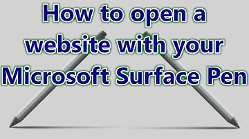 How to make your Microsoft Surface Pen open a website