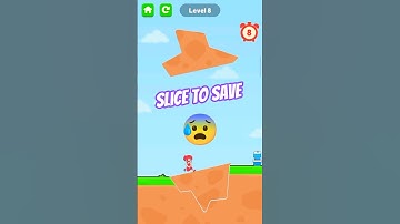 Slice To Save 🤣 #games #ios #gaming #iosgames #slicetosave