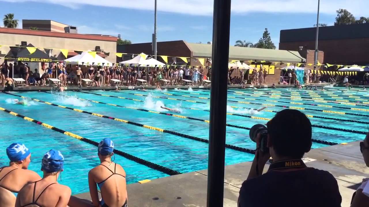 Capo valley relays 2015 girls 300 free relay swimming YouTube