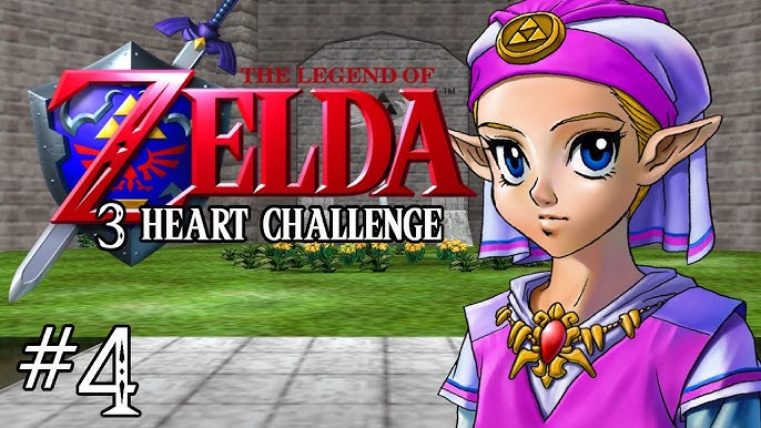 Ocarina of Time Three Heart Challenge