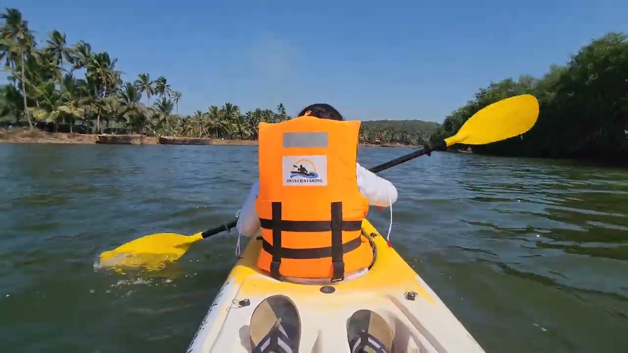 देवळी कायाकिंग ! मालवण मधील प्रसिद्ध कायाकिंग ! Devli Kayaking Malvan !!!