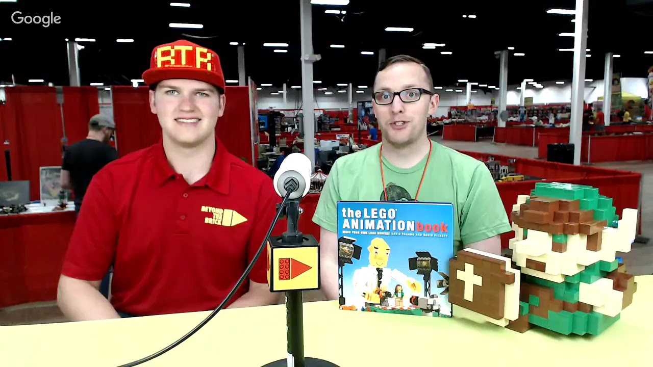 At Philly Brick Fest with David Pickett