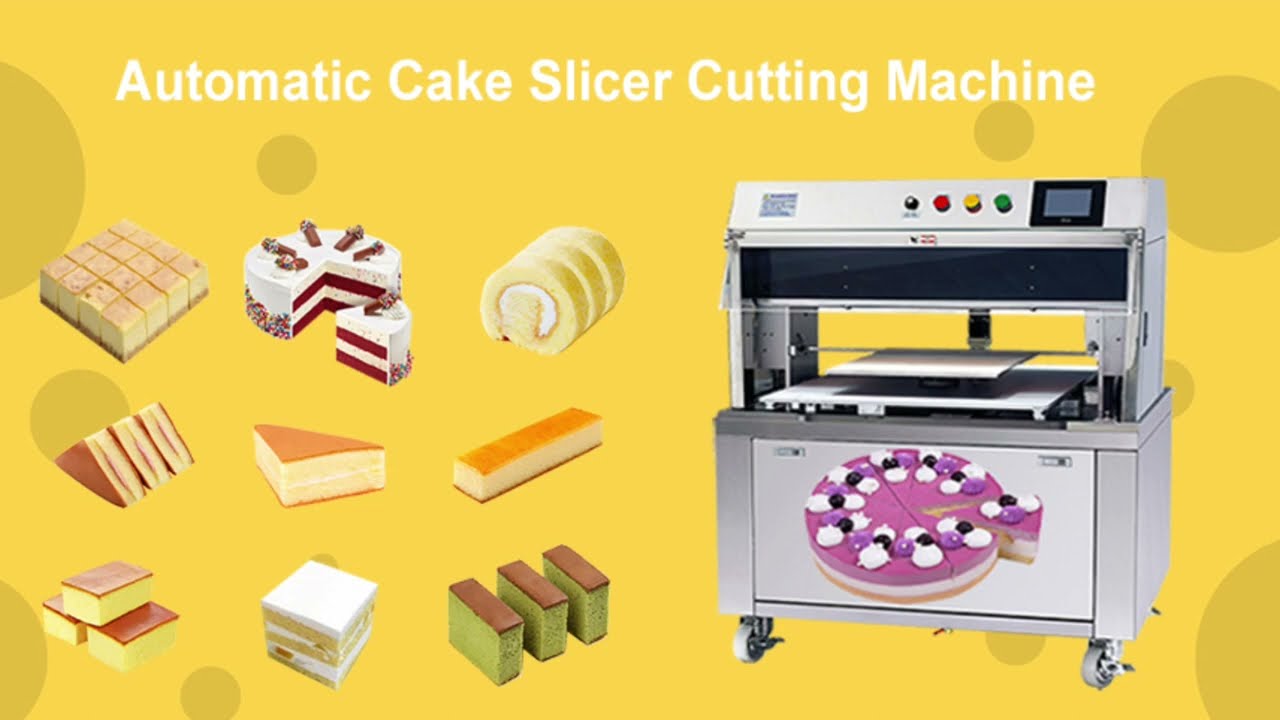 Automatic cake cutting machine slicer machine