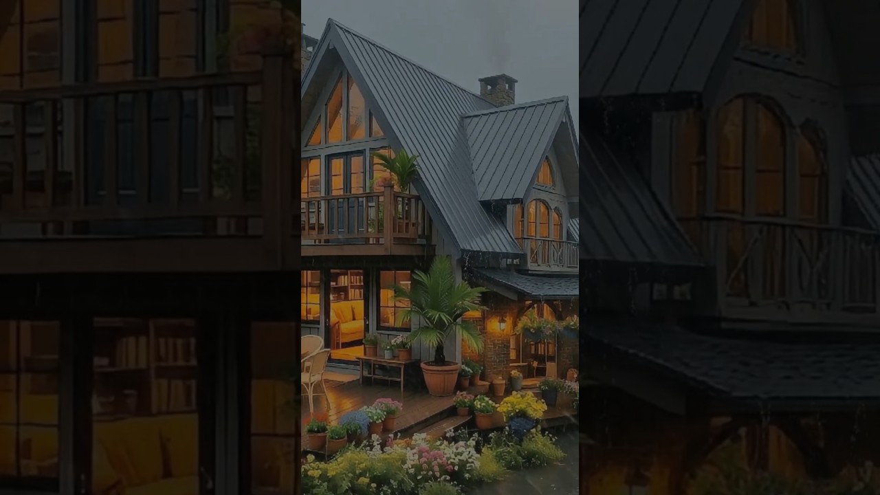 Mist & thunder storm for deep sleep relax asmr