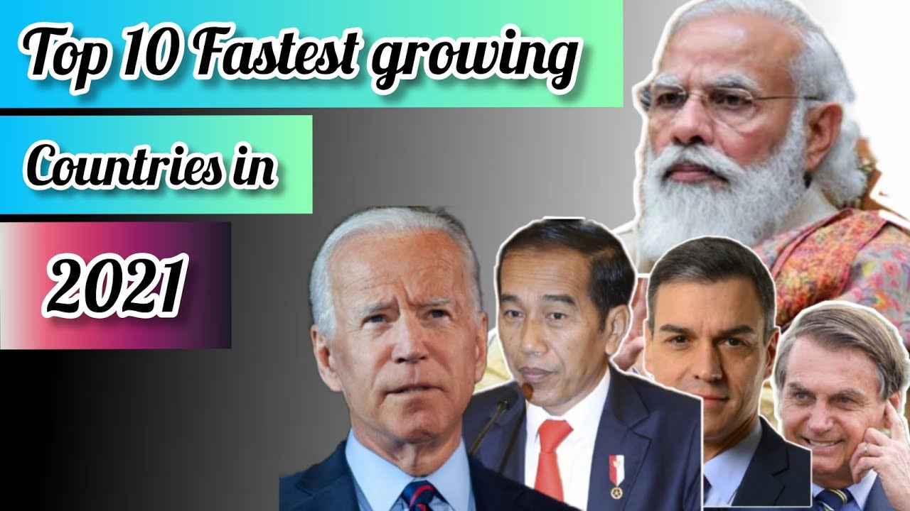 Top 10 Fastest growing Major Economies in 2021- [In English]