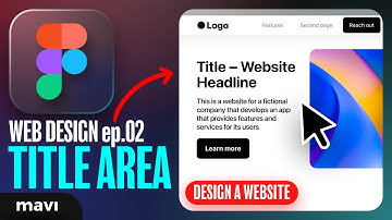 THE FIRST THING Website Visitors See: Design a WEBSITE in Figma ep.02