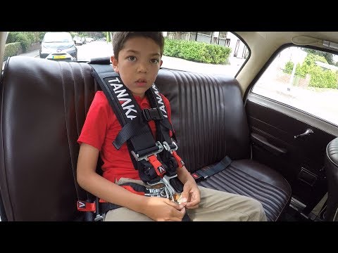 Video Toddler Car Seat 5 Point Harness