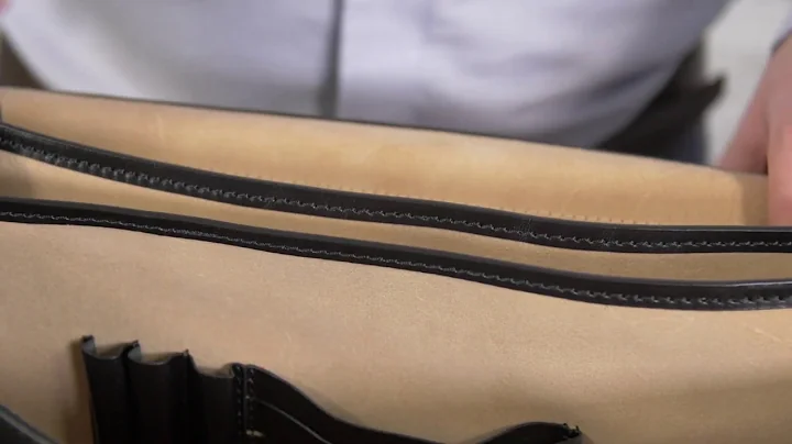HOW TO PACK | The Jesolo 3 Men's Italian Leather Satchel Bag