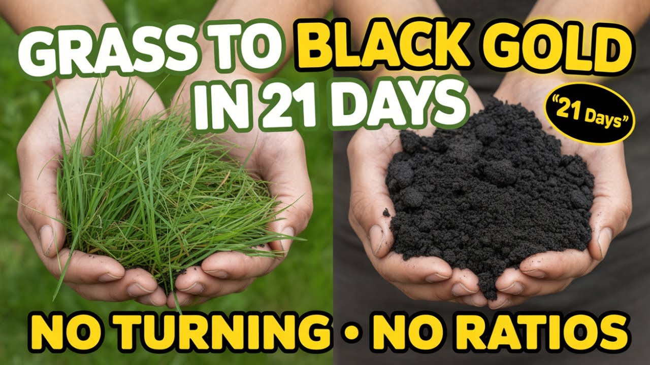 The One-Ingredient Compost Hack That Gave Me Black Humus in 21 Days!
