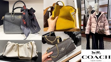 💛 COACH NEW WINTER 2025 OUTLET ARRIVALS 🍒 DESIGNER BAGS & WALLETS SALE | TOP GIFT IDEAS