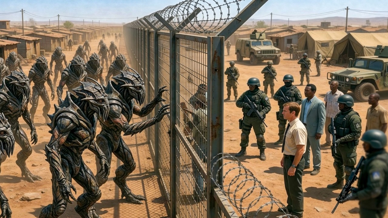 Dusri Duniya se Aakar Insaano Ke Beech Rehne Lage 🤯 District 9 Sci-fi Movie Explained in Hindi/Urdu