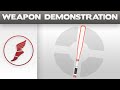 Weapon demonstration batsaber