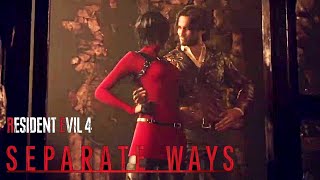 Luis and Ada | First Cutscene of RE4 Remake Separate Ways