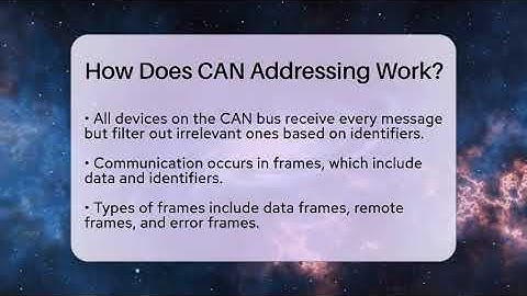 How Does CAN Addressing Work? - Talking Tech Trends