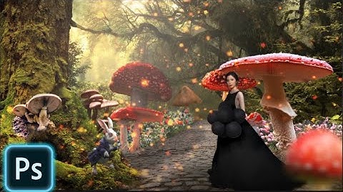 I Made A Manipulation Photoshop About Alice In Wonderland