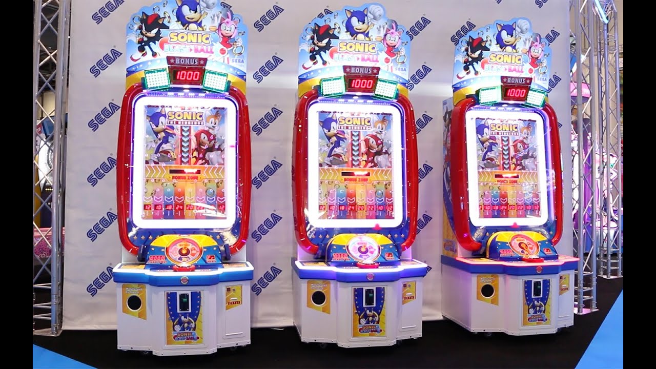 Sonic Blast Ball Sega Amusements YouTube