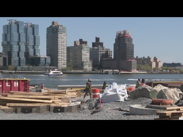 Coastal Resiliency Project Designed To Protect Manhattan