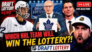 LIVE 🔴 NHL DRAFT LOTTERY 2026 LIVE STREAM | WHO WINS #1 OVERALL (GAVIN MCKENNA SWEEPSTAKES REACTION)