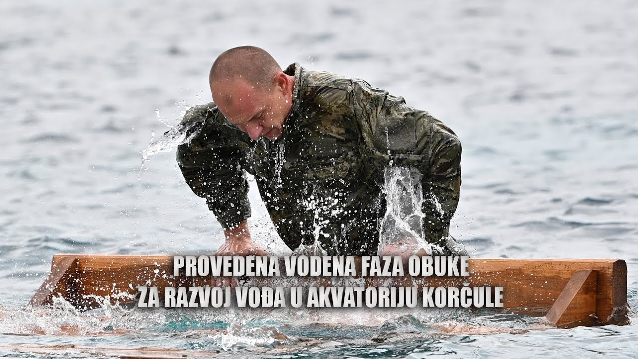 Provedena vodena faza obuke za razvoj vođa u akvatoriju Korčule