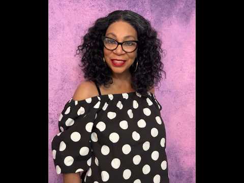 Soul Lady Wigs Dark Salt & Pepper Water Wave 5x5 lace Patty Wig