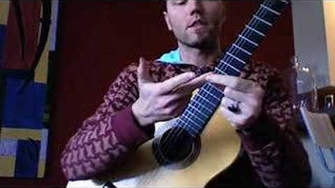 Classical Guitar Lesson: 3 note per string scales