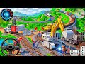 City Canstrashan JCB Driving Game Highway Excavator Driving Simulator Game 2025 - Android Gameplay
