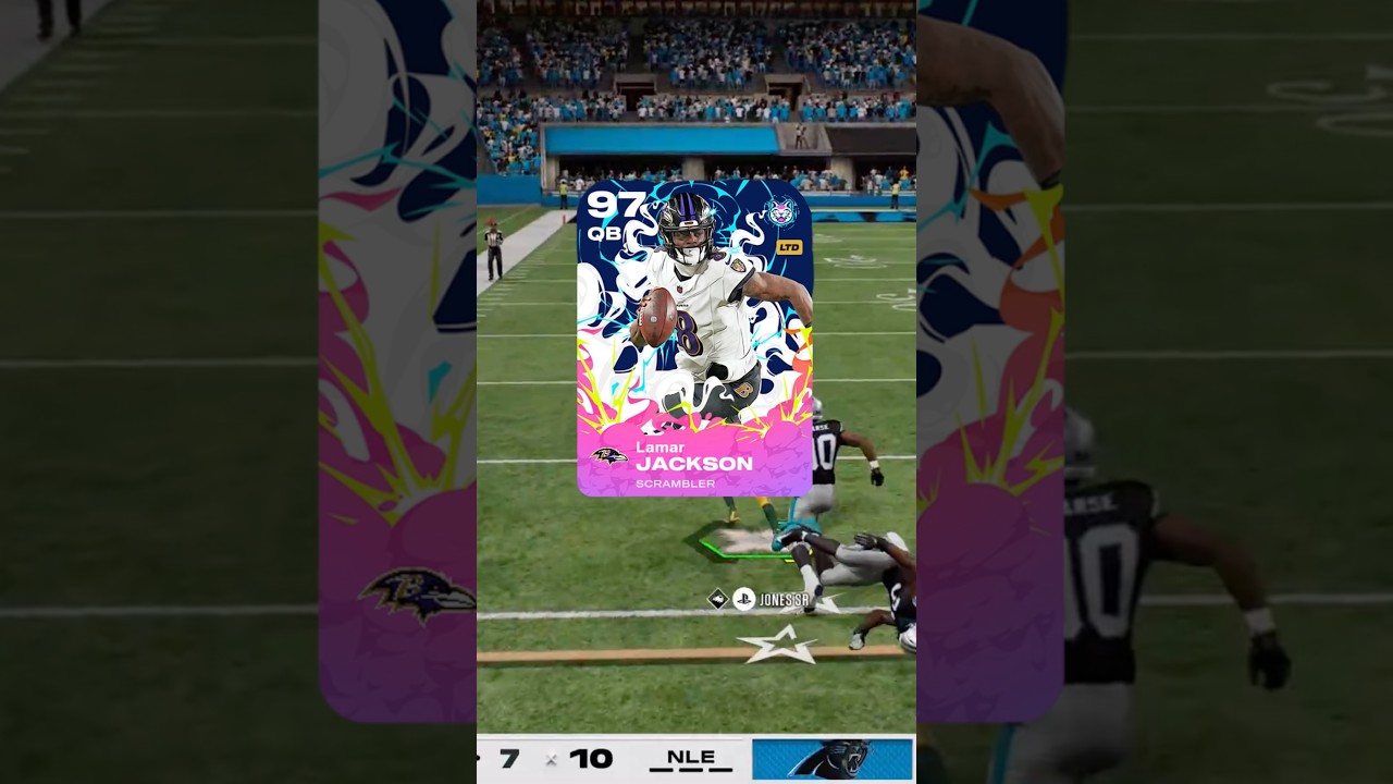 How to earn the FREE 97 ovr Lamar Jackson in Madden 26 Genki Force!⚡️💜