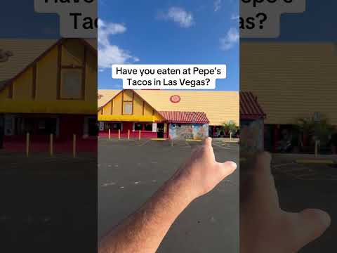 Video thumbnail: Does Pepe’s Tacos have the best tacos in Las Vegas? #tacos #lasvegas #foodreviews