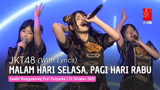 JKT48 - Malam Hari Selasa, Pagi Hari Rabu | TwT 21 Oktober 2025