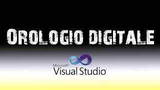 Visual Baisc#2 [Orologio Digitale] screenshot 1