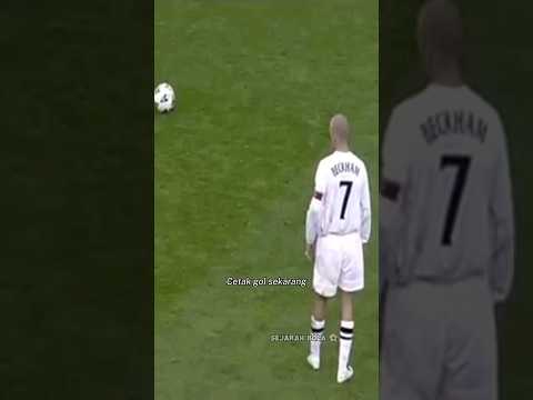 Salah satu gol paling berkesan bagi Beckham