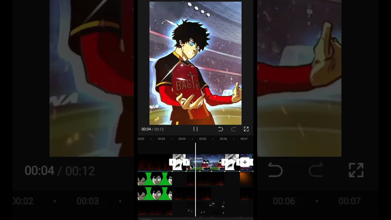 ISAGI Manga Edit Complete Tutorial Capcut