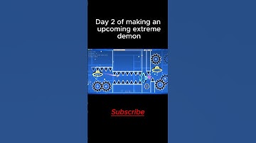 Day 2 of making an extreme demon! #gameplay #gaming #geometrydash #gameshorts #games #gd #relatable