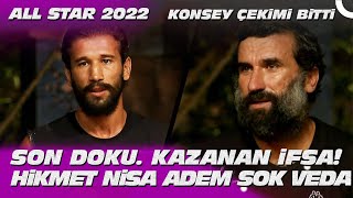 Survivor Son Dokunulmazlik Eleme İfşa Oldu Hi̇kmet Ni̇sa Adem Potasi Şok Veda All Star 2022 147. Bölüm
